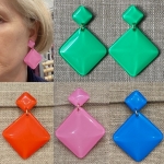 Boucles d’oreilles clips percées couleur Made in France