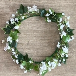 Couronne de fleur fille première communion enfant d’honneur