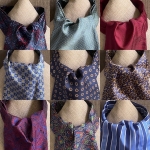 Foulard homme Ascot  Made in France soie