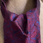 foulardhommejacquardrougebleu.lescolliersdame