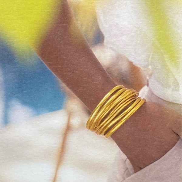 Kumali bracelet doré