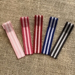 Pince ruban tissu personnalisé Made in France bébé enfant fille