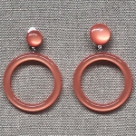 Boucles d’oreilles percées Clips couleur percées