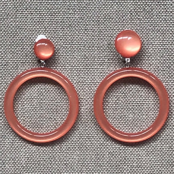 Boucles d’oreilles percées Clips couleur percées