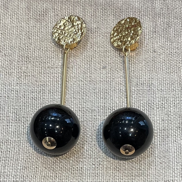 boucles d'oreilles clips couleurs