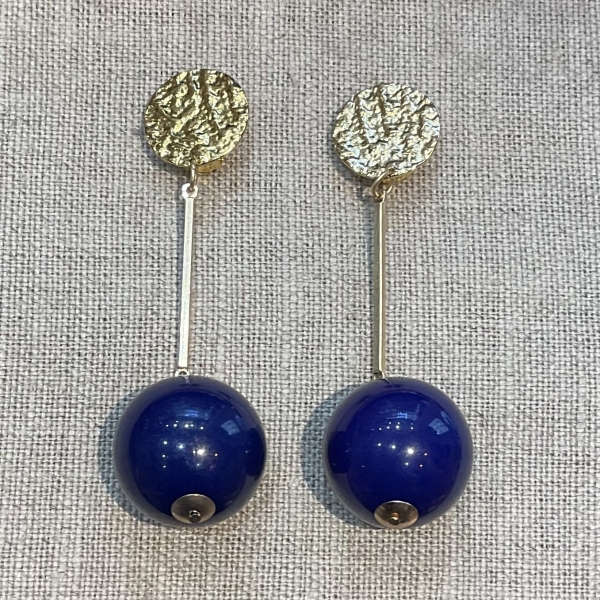 boucles d'oreilles clips couleurs