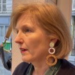 boucles d'oreilles clips doré nacre