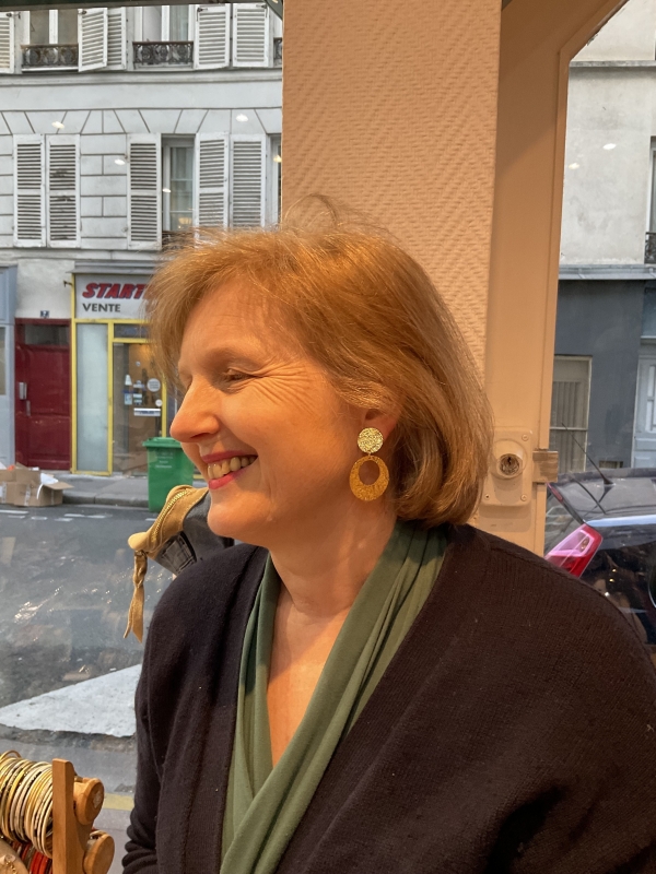 boucles d'oreilles clips doré