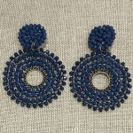 boucles d'oreilles clips couleurs