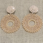 boucles d'oreilles clips couleurs