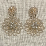 boucles d'oreilles clips couleurs