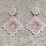 boucles d'oreilles clips couleurs