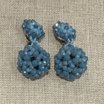 boucles d'oreilles clips couleurs