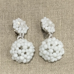 boucles d'oreilles clips couleurs