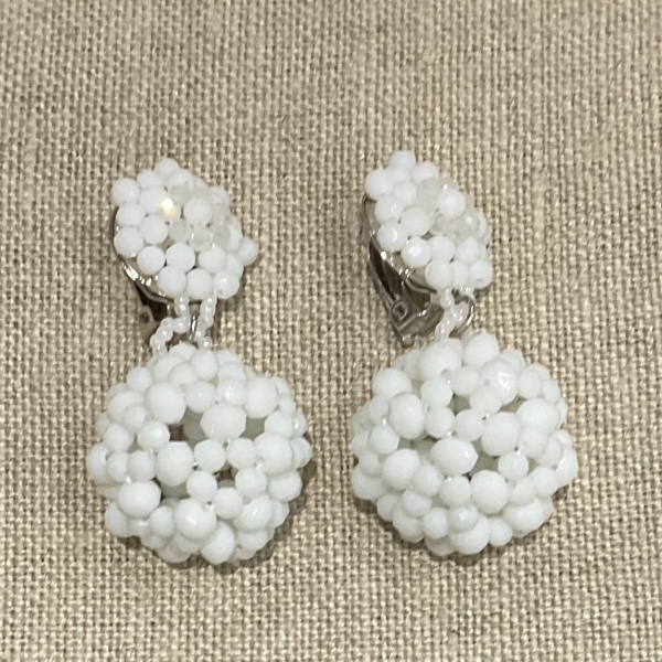 boucles d'oreilles clips couleurs