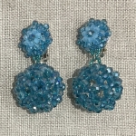 boucles d'oreilles clips couleurs