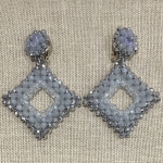 boucles d'oreilles clips couleurs