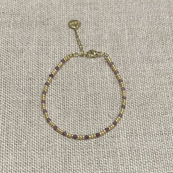 bracelet acier inoxydable couleur doré