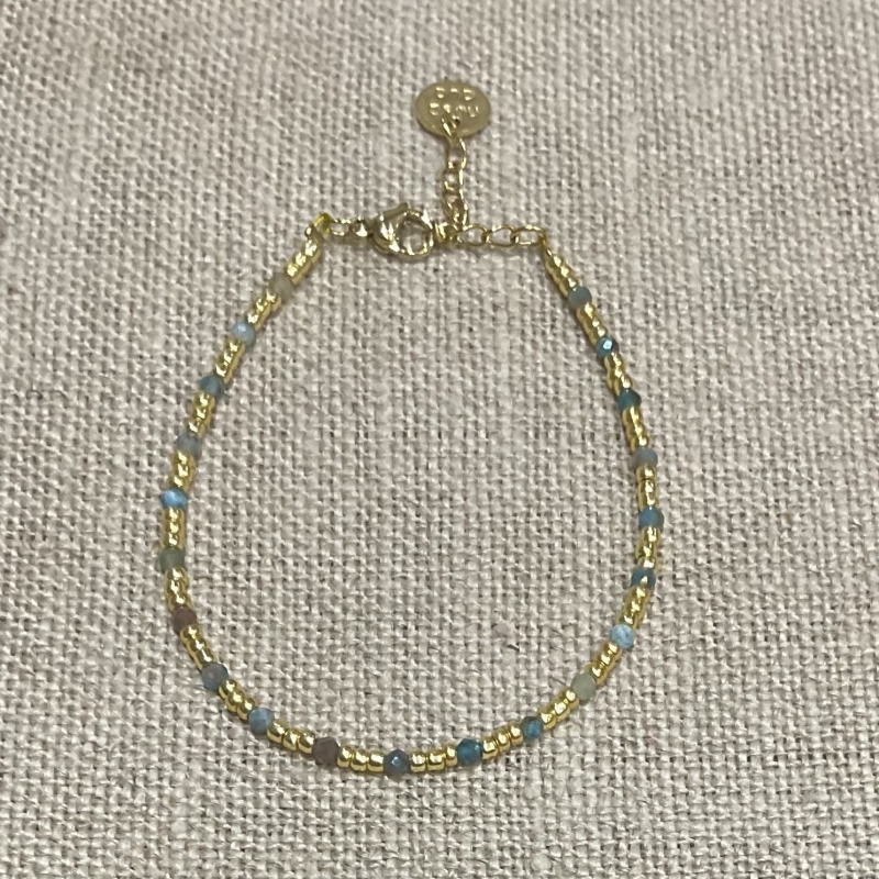 bracelet acier inoxydable couleur doré