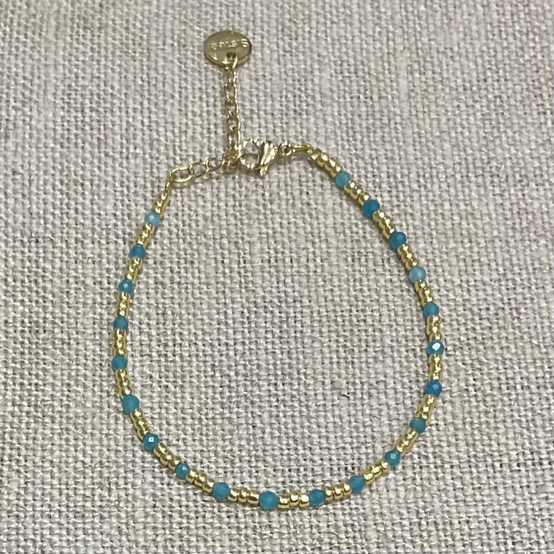 bracelet acier inoxydable couleur doré