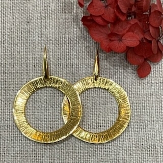 Boucles d’oreilles percées  made in France