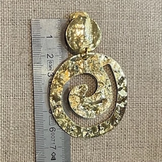 Boucles d’oreilles Clips dorée made in France